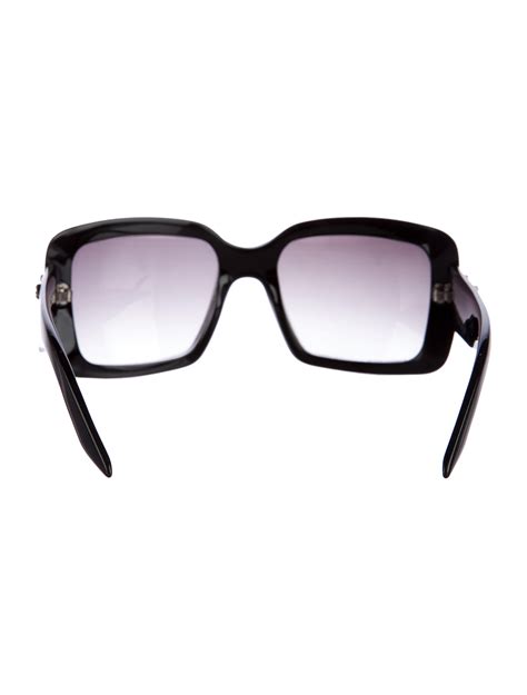 christian Dior square sunglasses